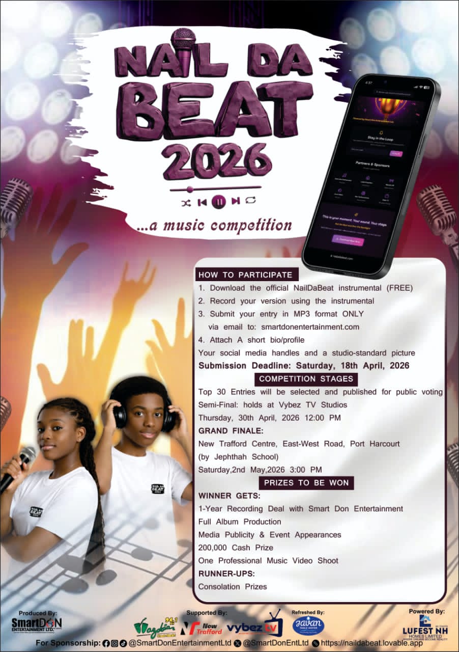 Nail DA Beat 2026 - Full Size Banner